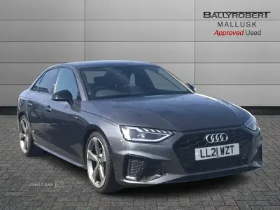 Used Audi A4 Black Edition 150 HP (110 kW) 2021 Grey Sedan
