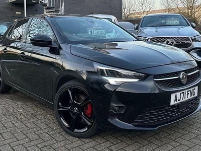 Used Vauxhall Corsa SRi 130 HP (95 kW) 2021 Black Hatchback