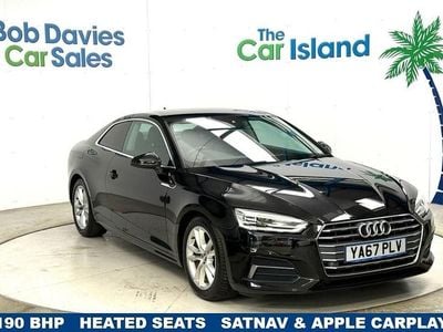 Used Audi A5 Sport 190 HP (139 kW) 2017 Black Coupe