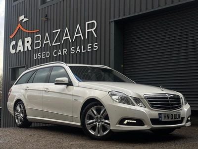 Used Mercedes E350 Avantgarde 2010 White Estate