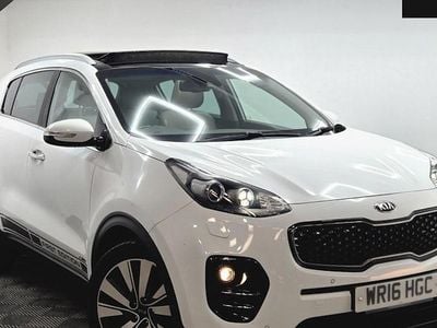 Used Kia Sportage First Edition 185 HP (136 kW) 2016 White SUV