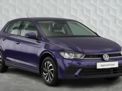 Used VW Polo Life 95 HP (69 kW) 2022 Mauve/purple Hatchback