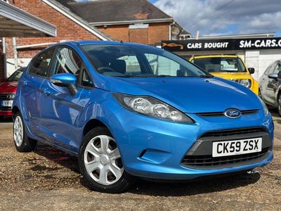 Used Ford Fiesta Titanium 2009 Blue Hatchback