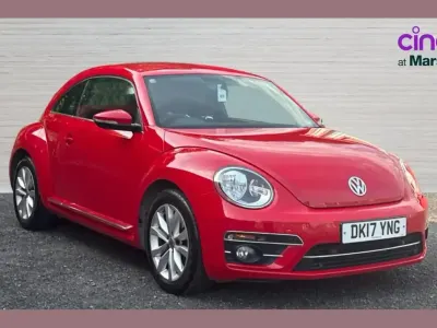 Begagnad VW Beetle Design 150 HK (110 kW) 2017 Röd Halvkombi
