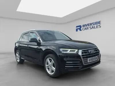Used Audi Q5 S-Line 190 HP (139 kW) 2019 Black SUV