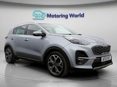 Used Kia Sportage GT-Line S 177 HP (130 kW) 2021 Silver SUV