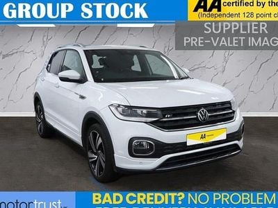 Used VW T-Cross R-line 150 HP (110 kW) 2022 White SUV