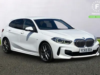 Used BMW 118 M Sport 140 HP (102 kW) 2019 White Hatchback