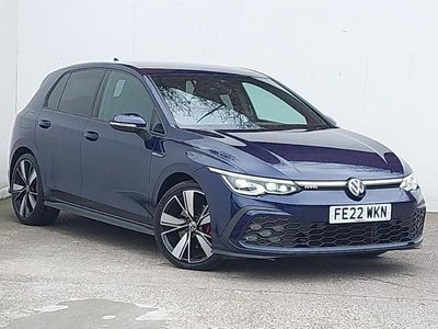 Used VW Golf VIII GTD 200 HP (147 kW) 2022 Blue Hatchback