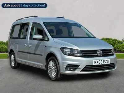 Used VW Caddy Maxi Life 102 HP (75 kW) 2019 Silver MPV