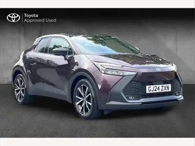 Used Toyota C-HR Design 140 HP (102 kW) 2024 Deep amethyst SUV