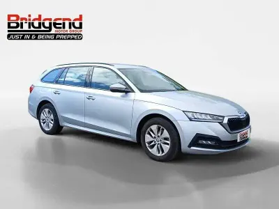 Used Skoda Octavia SE Technology 110 HP (80 kW) 2021 Silver Estate