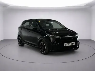 Used Kia Picanto GT-Line S 77 HP (56 kW) 2025 Black Hatchback