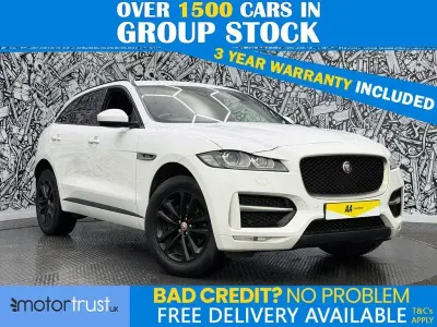 Used Jaguar F-Pace R-Sport 180 HP (132 kW) 2018 White SUV