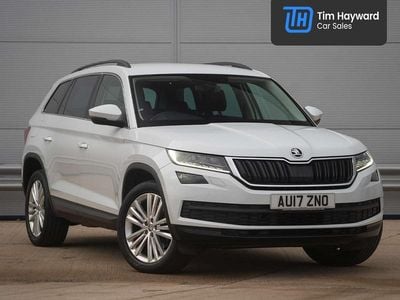 White Used 2017 Skoda Kodiaq SE L SUV | £13,290 (Fair price)