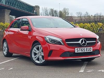 Used Mercedes A180 Premium 109 HP (80 kW) 2016 Red Hatchback