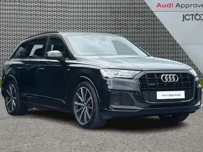 Used Audi Q7 Black Edition 334 HP (245 kW) 2022 Black SUV