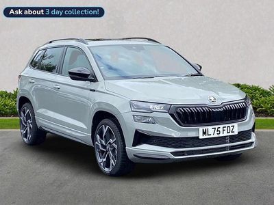 Grey Used 2025 Skoda Karoq SportLine SUV | £27,192 (Fair price)