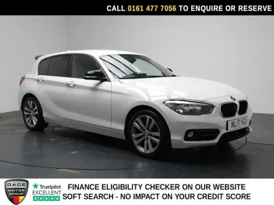 Usado BMW 118 Sport Line 136 HP (100 kW) 2017 Branco Citadino