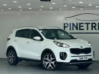 Gebraucht Kia Sportage GT-Line 174 PS (127 kW) 2016 Weiß SUV