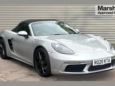 Usado Porsche Boxster 296 CV (217 kW) 2020 Plateado Descapotable