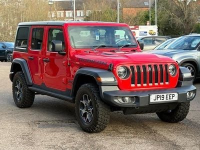 Red Used 2019 Jeep Wrangler Rubicon SUV | £34,995 (Super price)
