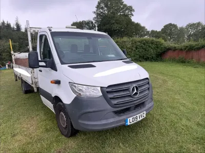 Used Mercedes Sprinter 160 HP (117 kW) 2019 White Van