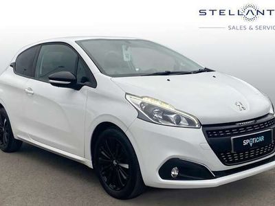 used Peugeot 208 1.2 PURETECH BLACK EDITION EURO 6 3DR PETROL FROM 2017 FROM SALFORD (M5 4DG) | SPOTICAR