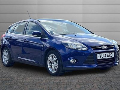 Używany Ford Focus Titanium 125 KM (91 kW) 2014 Niebieski Hatchback