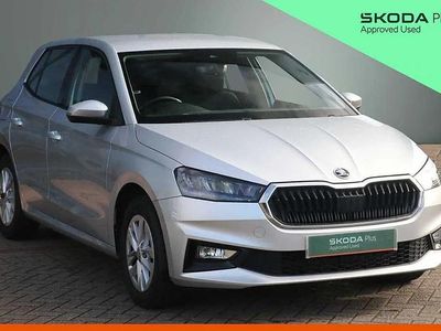 Used Skoda Fabia Comfort 94 HP (69 kW) 2022 Brilliant silver metallic Hatchback