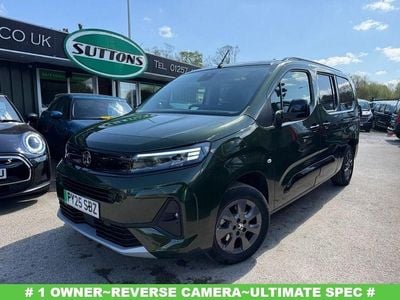 Used Vauxhall Combo Ultimate 100 kW (136 HP) 2025 Green MPV