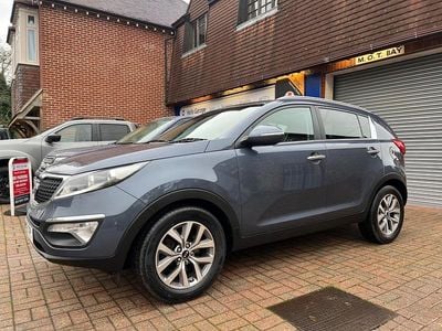 Used Kia Sportage 135 HP (99 kW) 2015 Blue SUV
