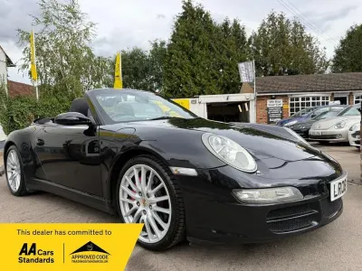 Used Porsche 911 Carrera 4S Cabriolet 2008 Black Cabriolet