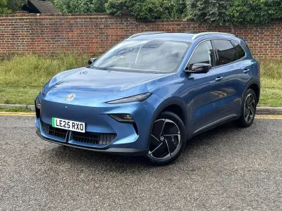 Used MG MGS5 EV Trophy 167 kW (228 HP) 2025 Blue SUV