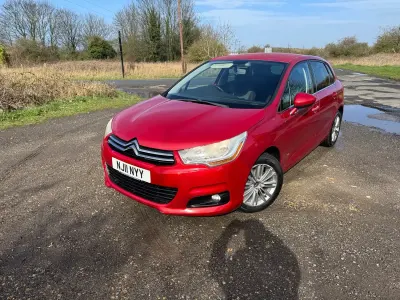 Gebraucht Citroën C4 VTR Sport 2011 Rot Kleinwagen