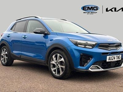 Used Kia Stonic GT-Line 98 HP (72 kW) 2024 Blue SUV