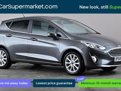Used Ford Fiesta Titanium 125 HP (91 kW) 2019 Grey Hatchback