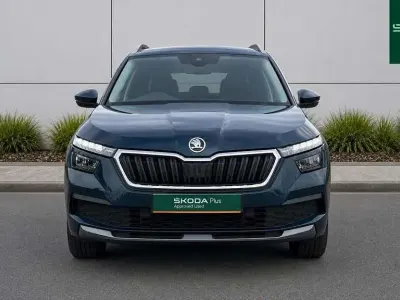 Used Skoda Kamiq SE 94 HP (69 kW) 2021 Petrol blue metallic SUV