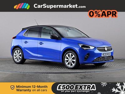 Blue Used 2020 Vauxhall Corsa Elite Hatchback | £12,697 (A bit pricey)
