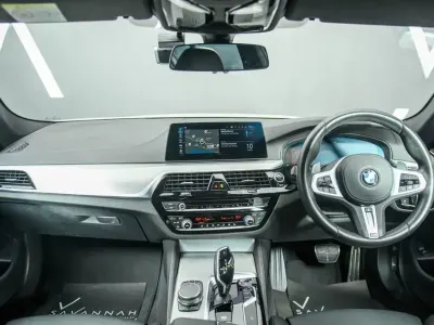 Used BMW 530 M Sport 252 HP (185 kW) 2020 White Sedan