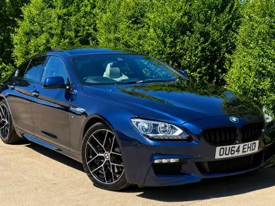 Used BMW 640 M Sport 313 HP (230 kW) 2014 Blue Coupe