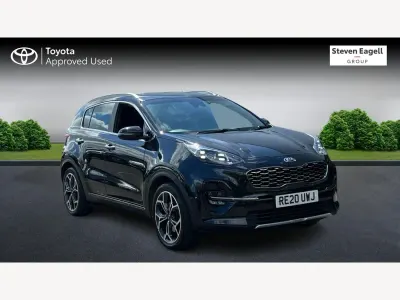 Używany Kia Sportage GT-Line 2020 Czarny SUV