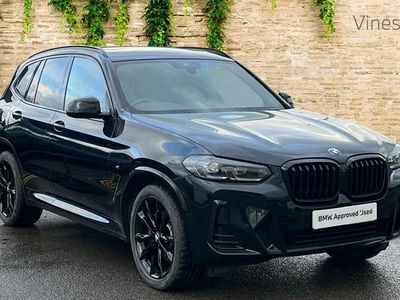 Black Used 2022 BMW X3 M Sport SUV | £36,399 (A bit pricey)