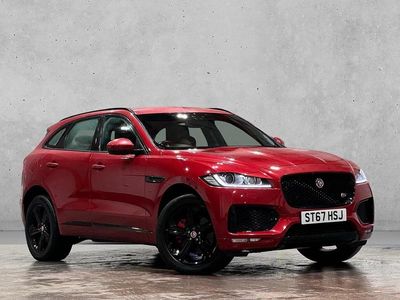 Red Used 2017 Jaguar F-Pace Supercharged SUV | £21,490 (Fair price)