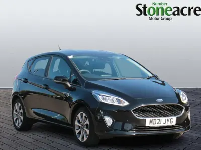 Used Ford Fiesta Trend 125 HP (91 kW) 2021 Black Hatchback