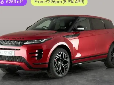 Used Land Rover Range Rover evoque Autobiography 309 HP (227 kW) 2023 Red SUV