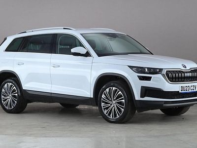Used Skoda Kodiaq SE L Executive 150 HP (110 kW) 2023 White SUV