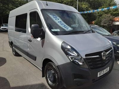 Used Vauxhall Movano 135 HP (99 kW) 2021 Silver MPV