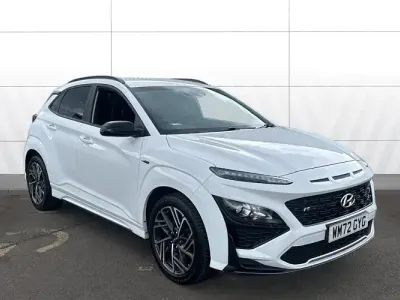 Used Hyundai Kona N Line 120 HP (88 kW) 2023 White SUV