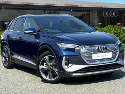 Used Audi Q4 e-tron S-Line 210 kW (286 HP) 2025 Blue SUV